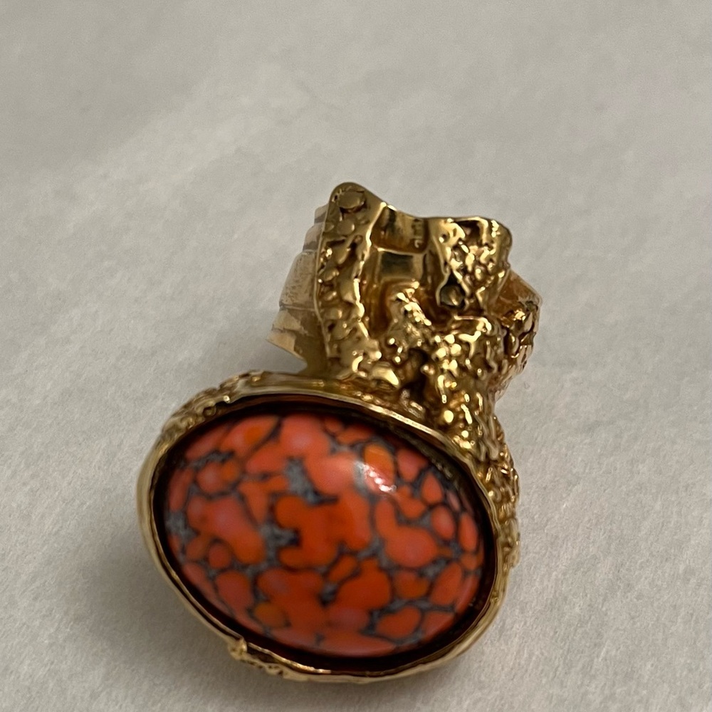 Yves Saint Laurent Arty Ring Size 7